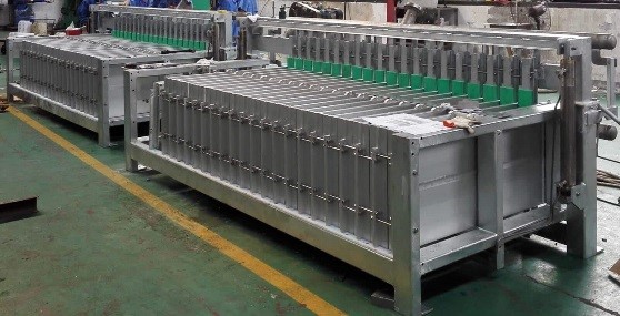 Вертикальный скороморозильный плиточный аппарат из алюминиевого сплава LA15-75